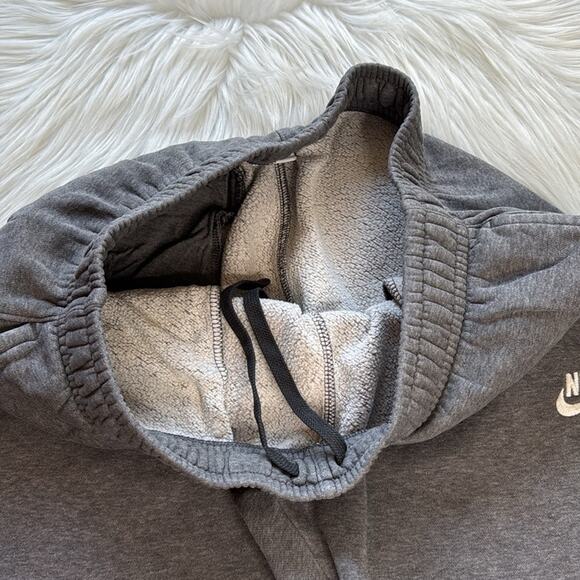 Nike Gray Club Fleece Joggers - Picture 6 of 7